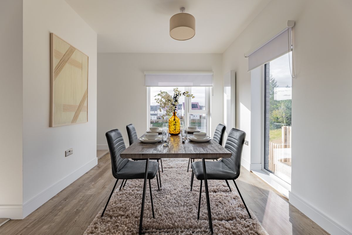 Dining room, East Kilbride: property photography