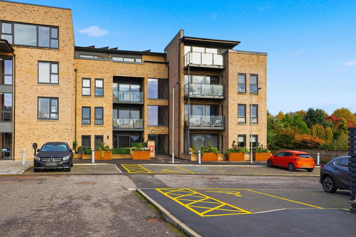 Apartment development, Larbert: property photography