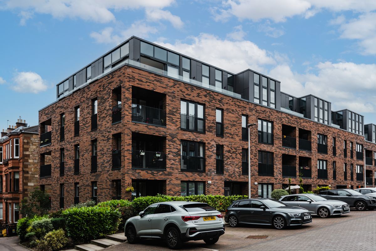 Apartment development, Mansionhouse: property photography